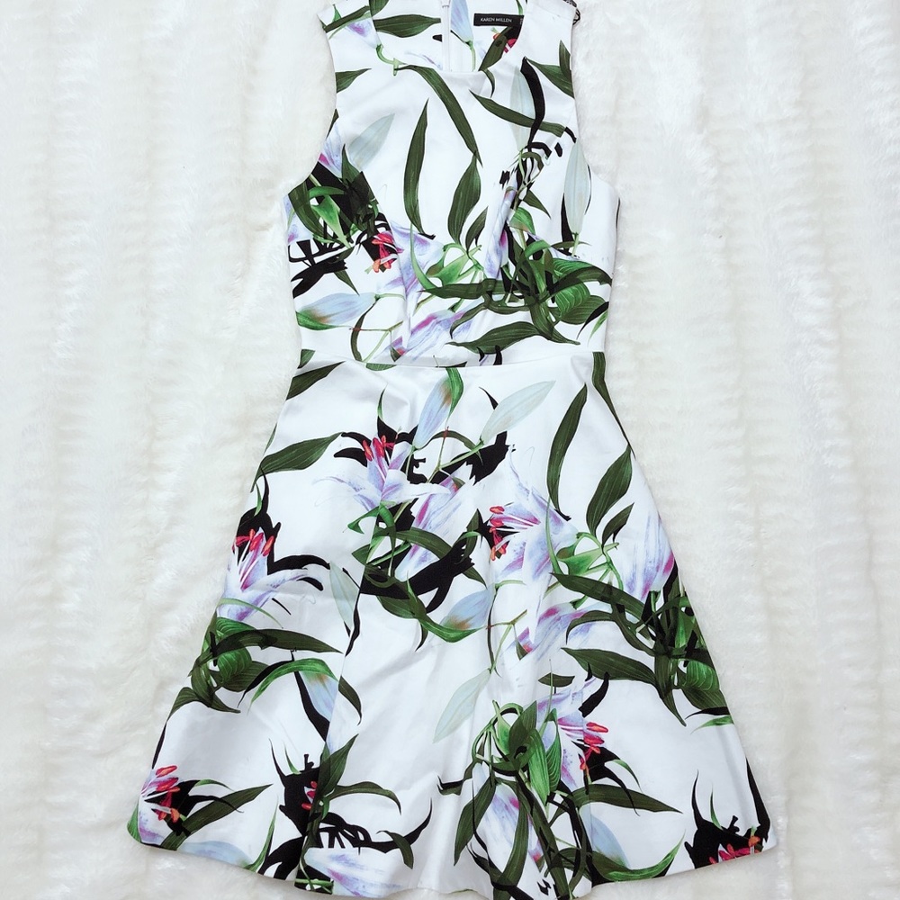 Karen Millen Lily print dress